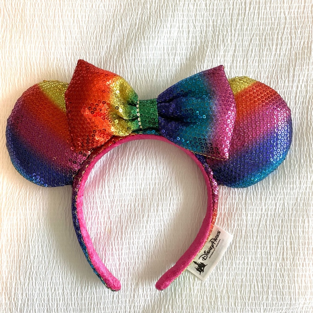 Disney Rainbow Minnie Ears